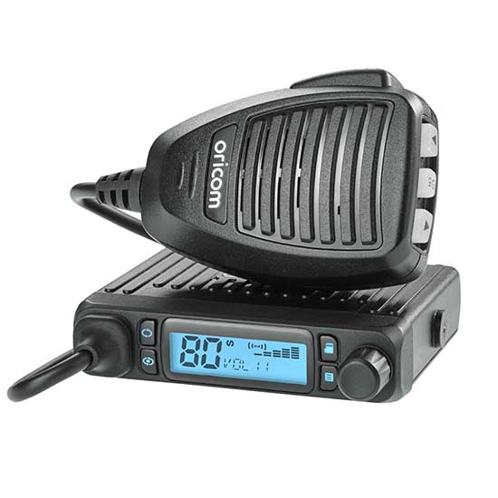 UHF CB Mobile 2-Way Radio - 80Ch. 5W Micro
