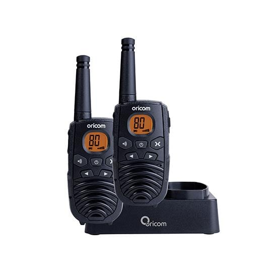 UHF CB Handheld 2-Way Radio - 80Ch. 1W + Chg Kit