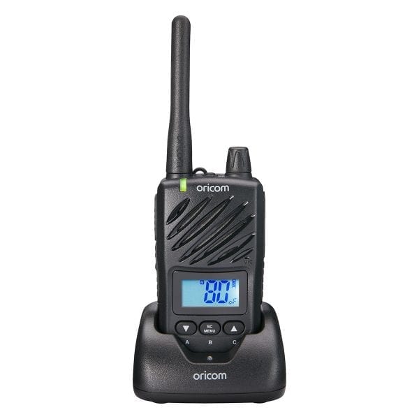 UHF CB Handheld 2-Way Radio - 80Ch. 5W Waterproof IP67 Portable 5W