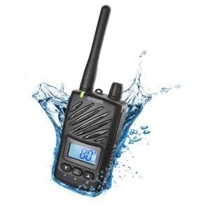 UHF CB Handheld 2-Way Radio - 80Ch. 5W Waterproof IP67 Portable 5W