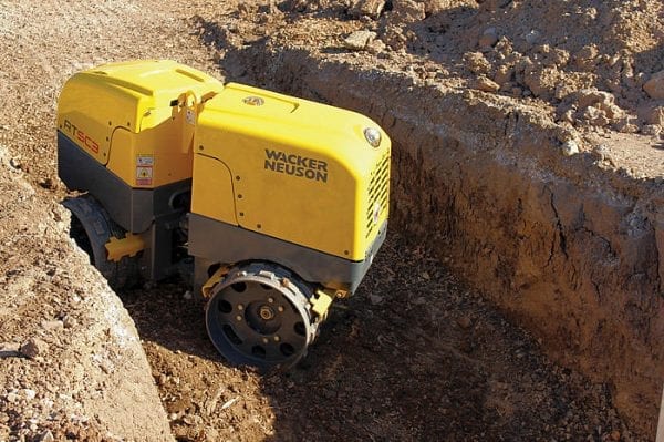 - Remote Controlled Trench Roller - Diesel