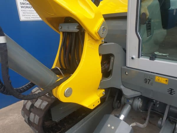 EZ80 Tracked Excavator - Zero Tail Swing - Incl Easy Lock Hitch