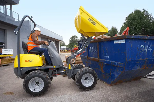 1001 Wheeled Dumper - High Lift - ROPS