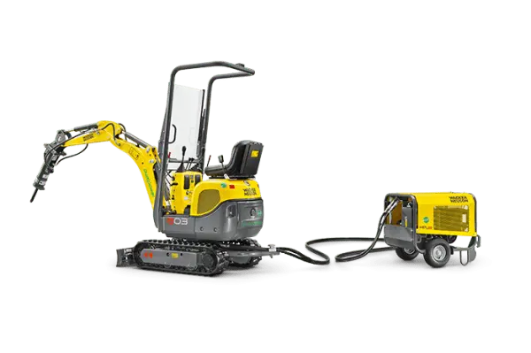 803 Dual Power Tracked Excavator - Electric &/or Diesel