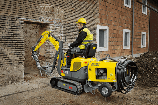 803 Dual Power Tracked Excavator - Electric &/or Diesel