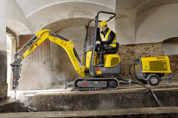 803 Dual Power Tracked Excavator - Electric &/or Diesel