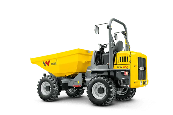 DW60 Wheeled Dumper - ROPS/Cabin