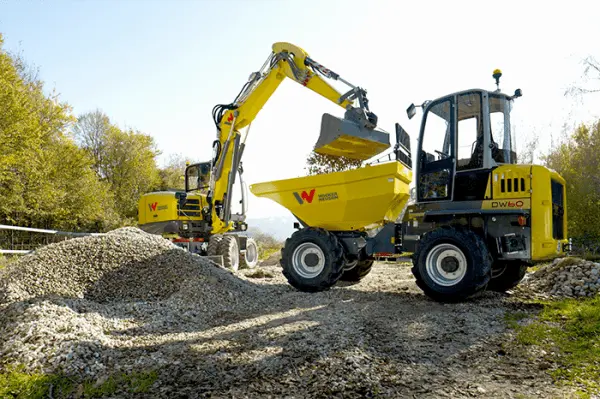 DW60 Wheeled Dumper - ROPS/Cabin