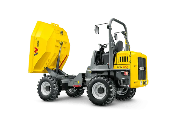 DW60 Wheeled Dumper - ROPS/Cabin