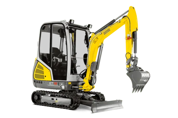 ET18-VDS Tracked Excavator - Conventional Tail
