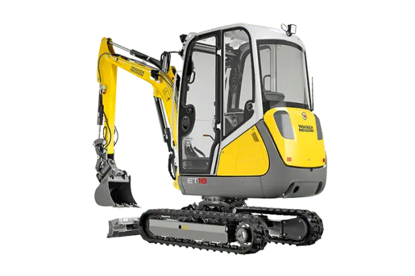 ET18-VDS Tracked Excavator - Conventional Tail