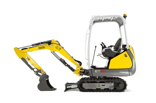 ET18-VDS Tracked Excavator - Conventional Tail