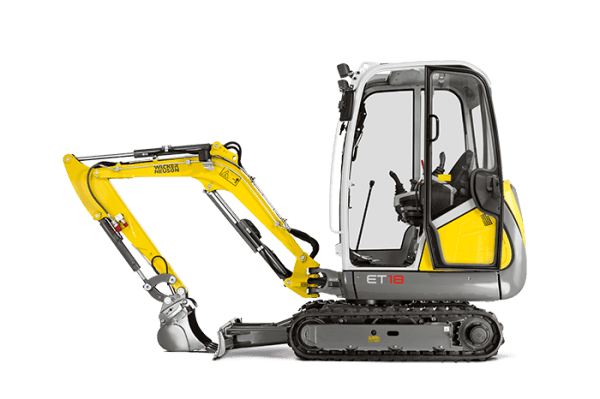 ET18-VDS Tracked Excavator - Conventional Tail