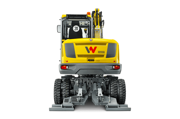 EW65 Wheeled Excavator - Incl. Easy Lock Hitch