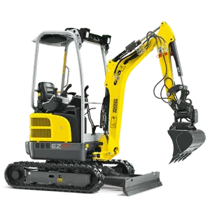 EZ17 Tracked Excavator - Zero Tail Swing - Including Easy Lock Hitch