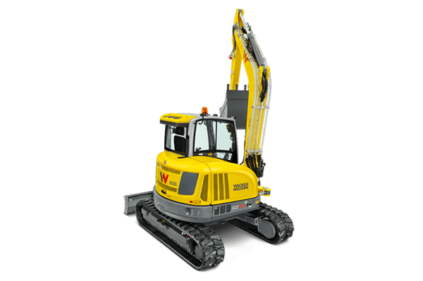 EZ80 Tracked Excavator - Zero Tail Swing - Incl Easy Lock Hitch