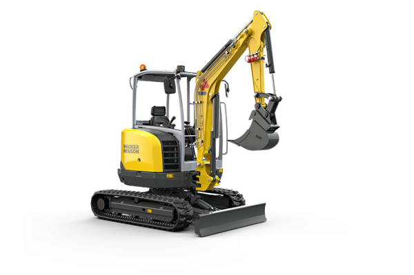 EZ26 Tracked Excavator - Zero Tail Swing - Incl. Easylock Hitch