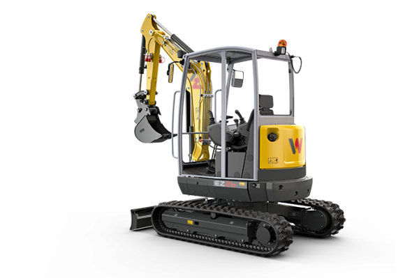 EZ26 Tracked Excavator - Zero Tail Swing - Incl. Easylock Hitch