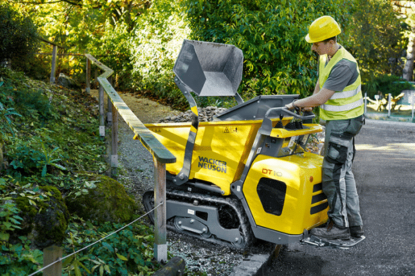 DT10 Tracked Dumper - Diesel - Swivel-Tip Skip