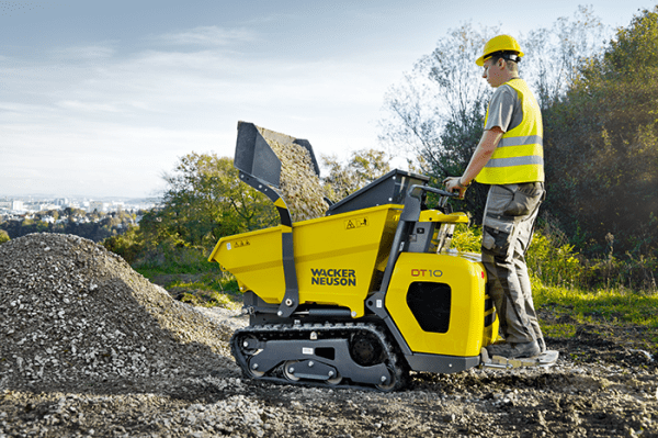 DT10 Tracked Dumper - Diesel - Swivel-Tip Skip