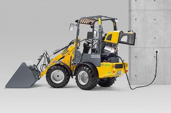 WL20e Articulated Wheel Loader - Canopy