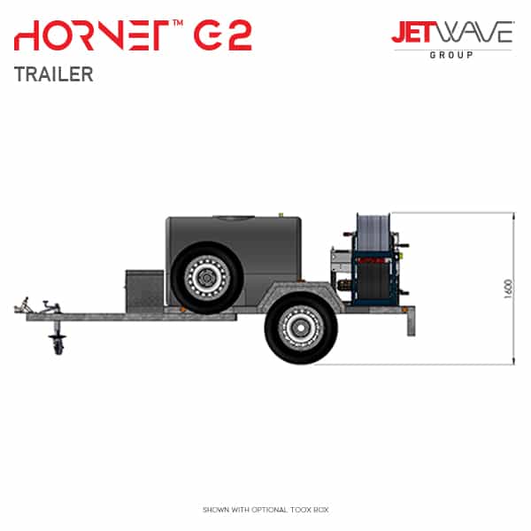 Jetwave Hornet G2 High Pressure Water Trailer