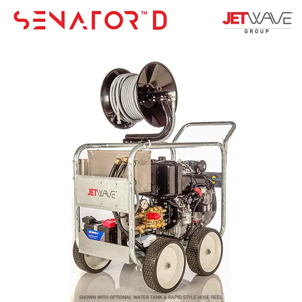 Jetwave Senator 350D High Pressure Water Cleaner - Diesel