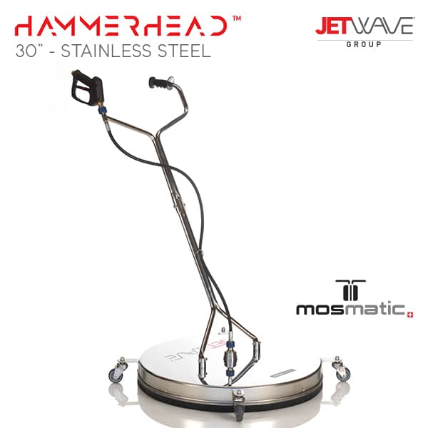 Jetwave Hammerhead 30'' Stainless Steel Flat Surface Cleaner