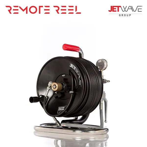 Jetwave Remote Mini Reel with 60m of 1/4" Hose